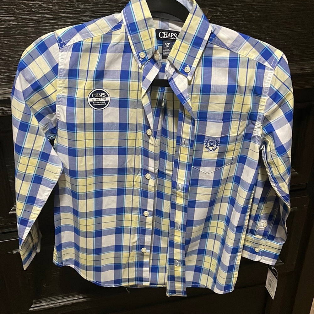 Boys Chaps Long sleeve dress shirt